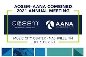 AOSSM AANA Combined Anual Meeting 2021