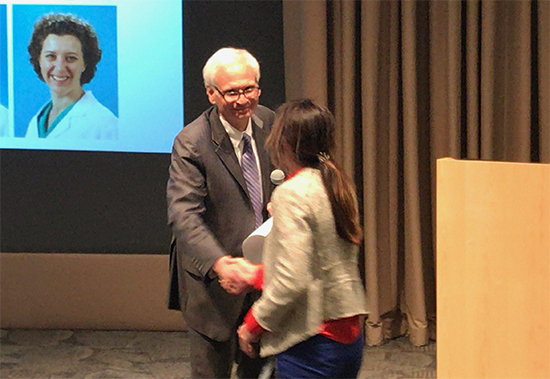 Dr. Pascual was awarded in 2019