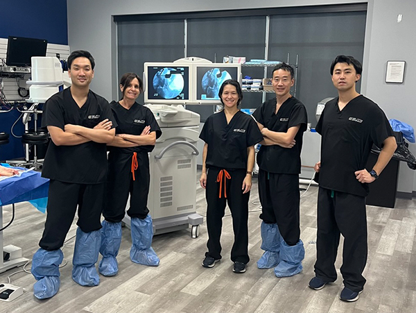 Kobe Hip Surgeons visiting STL Hip Team and performing PAO cadaver lab